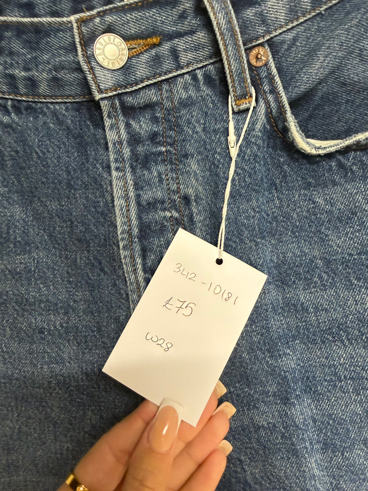 Preloved Agolde Jeans Size W28 Blue