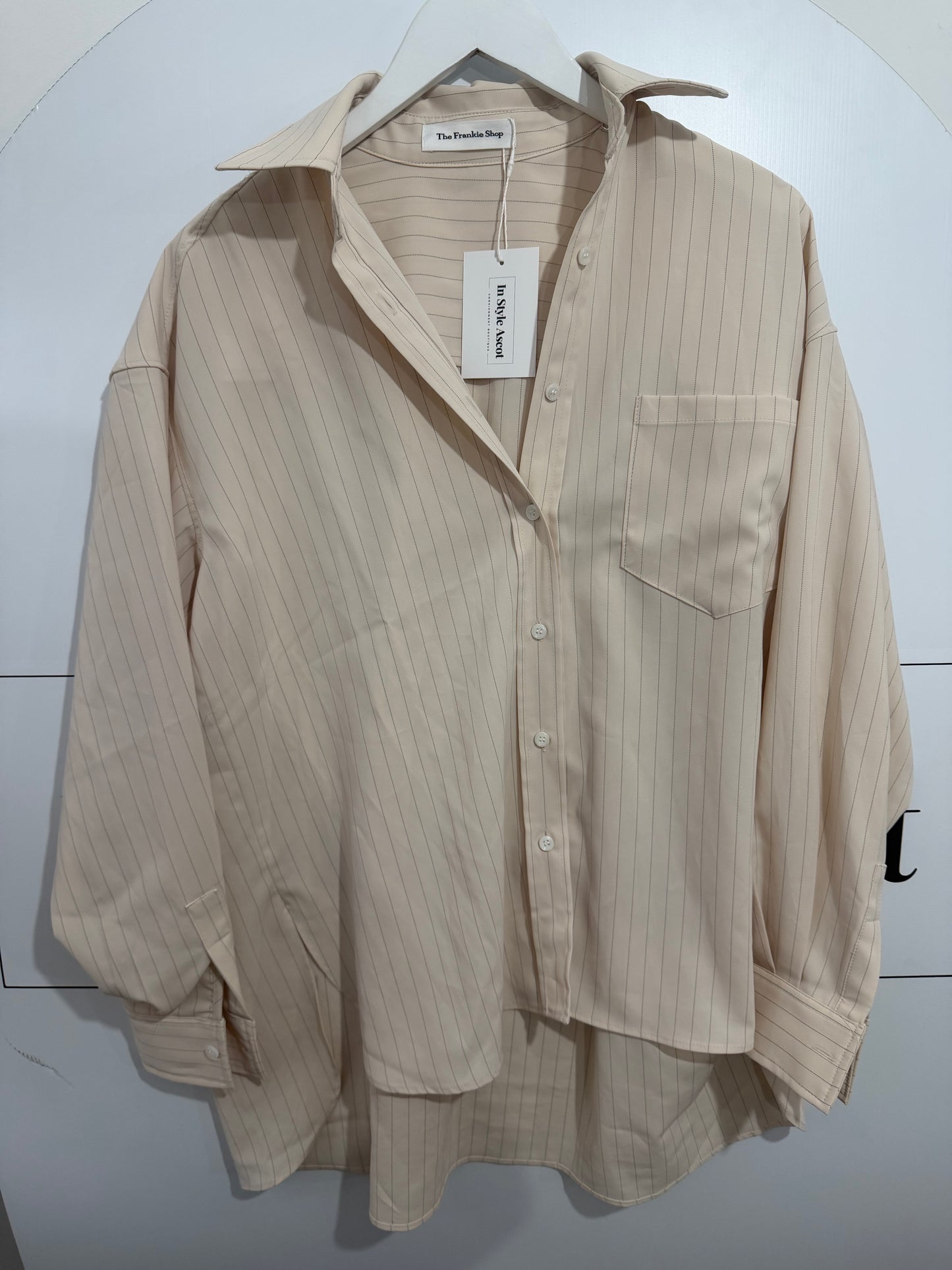 Cream The Frankie Shop Shirt, Small fits oversized