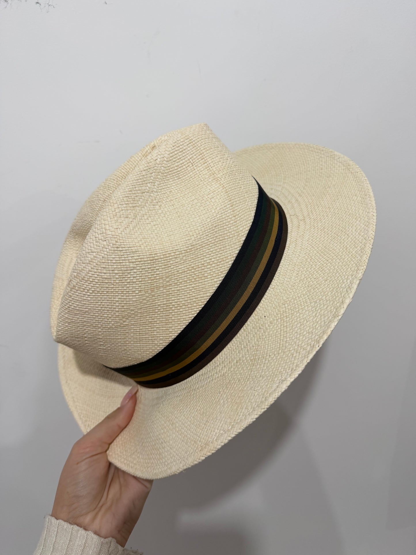 Pre-owned Panama MaxMara Straw Hat