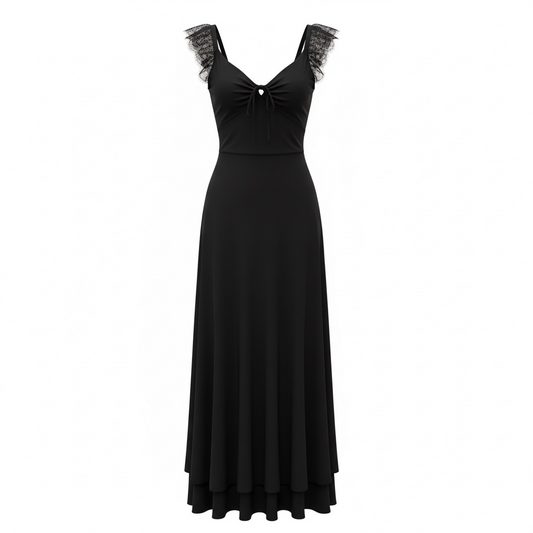 Pre-owned Black Karen Millen Dress, Size Medium fits a 6-8