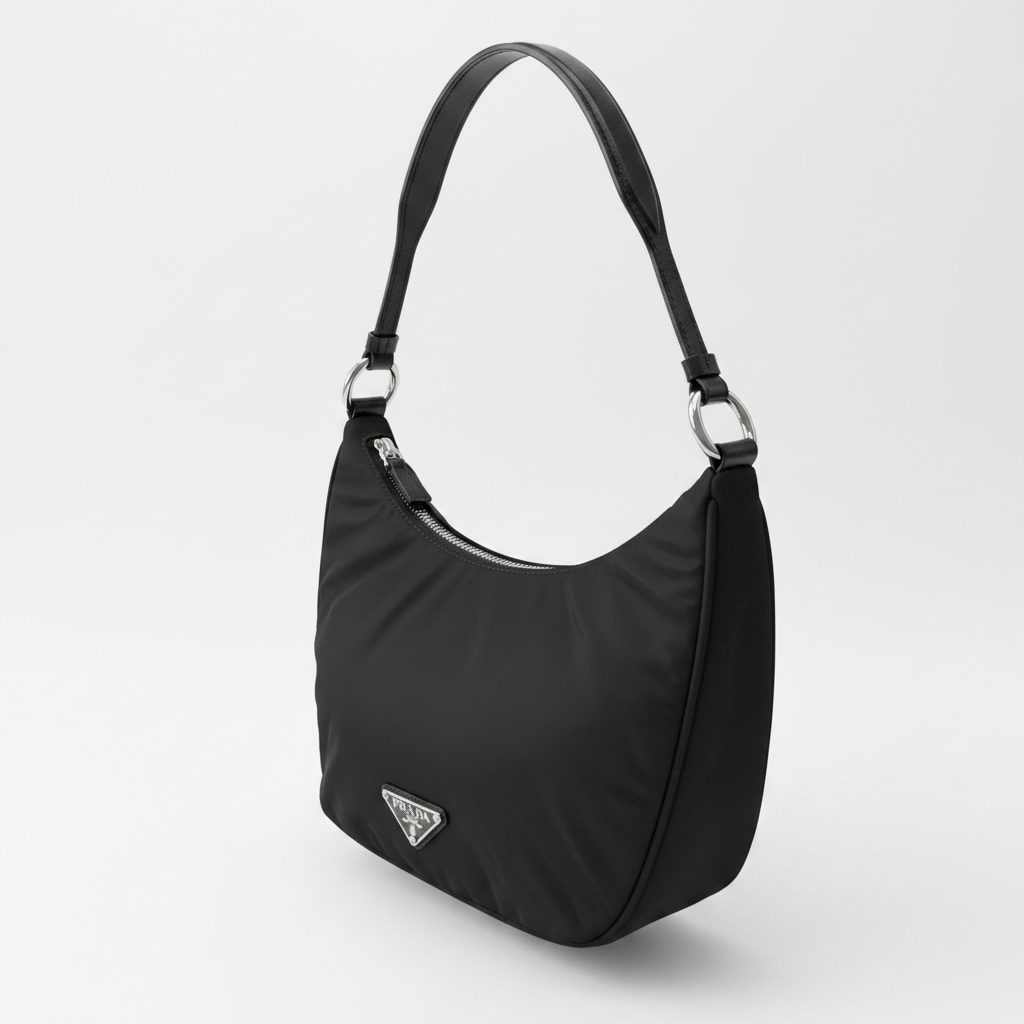 Preloved Black Prada Handbag