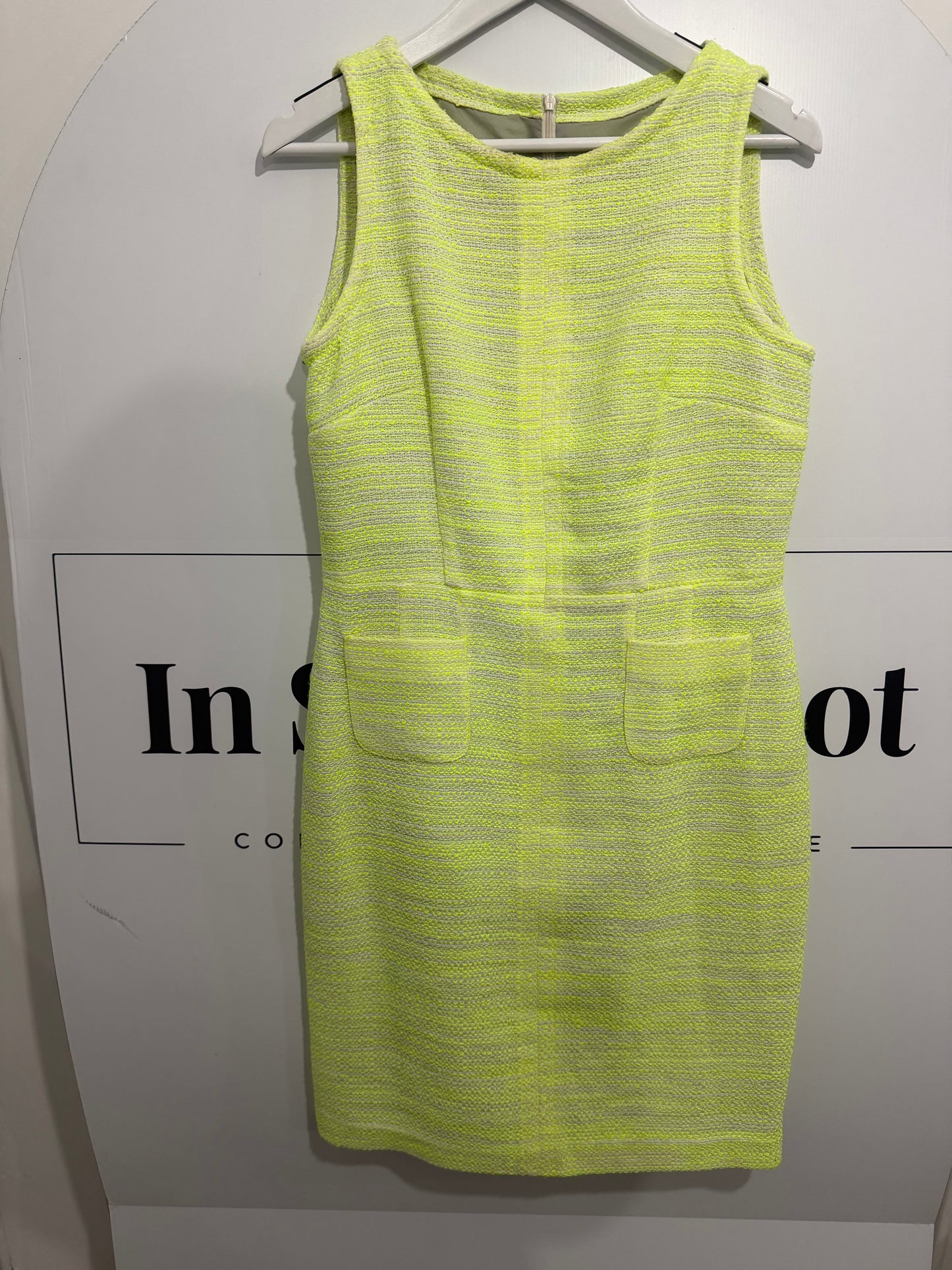 Green D sport Boucle Jacket and dress set, Size S