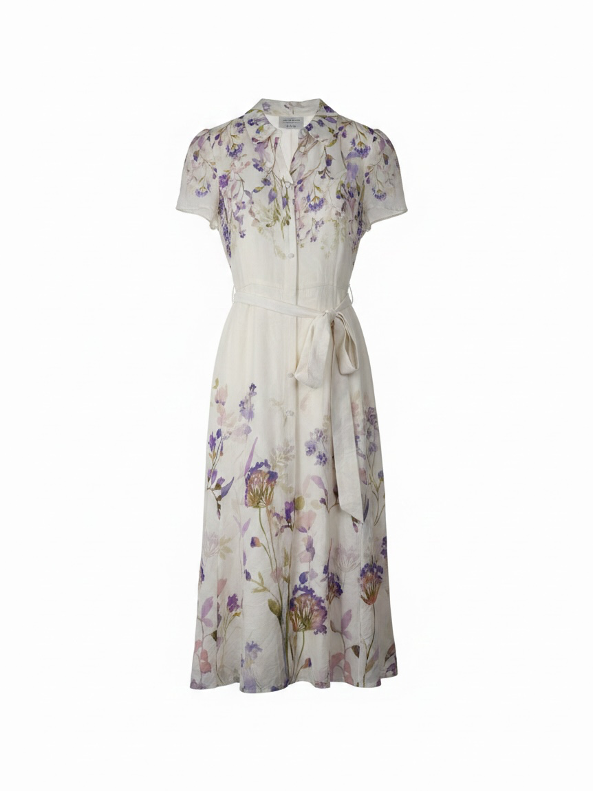 Preloved Hobbs Dress Size 12 Floral print