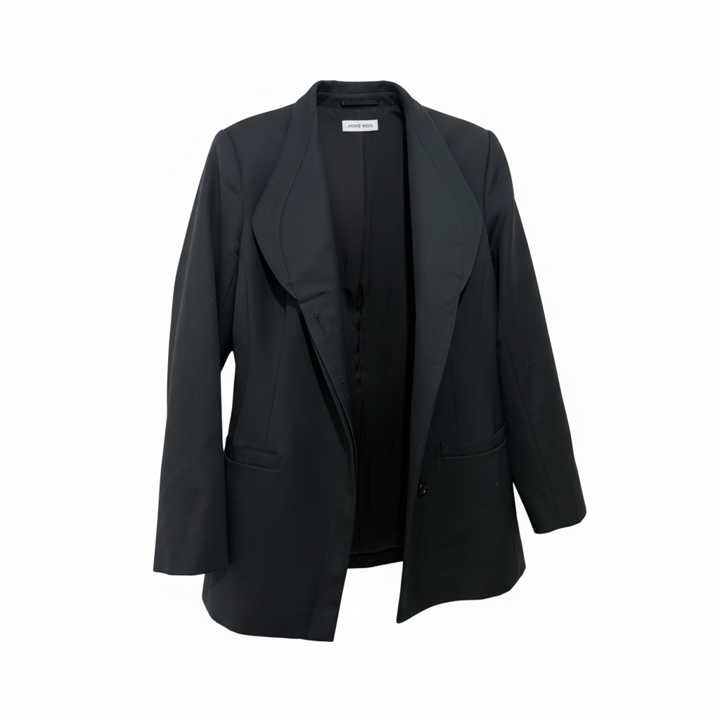 Pre-owned, Black Anine Bing Blazer Jacket, Size M