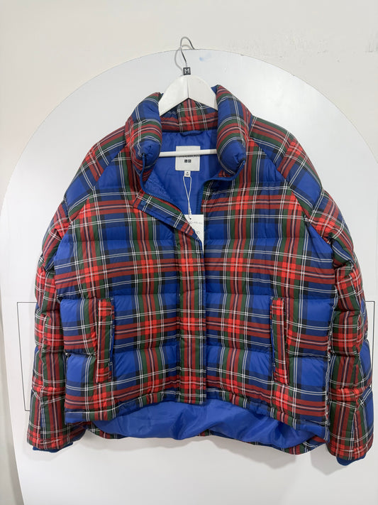Tartan JW Anderson X Uniqlo Puffer Coat, Size M