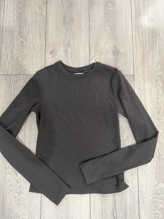 Brown Adanola Sport Top, Size M