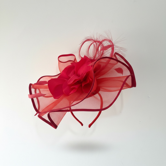 Preloved, Red Snoxell & Gwyther Fascinator