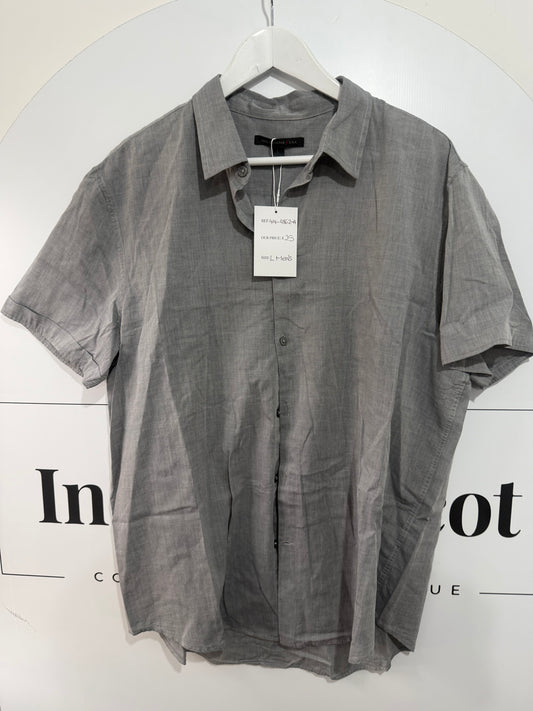 Grey John Varvatos Men’s Shirt, Size L