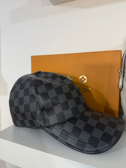 Damier Azur Louis Vuitton Men’s Cap, Brand new