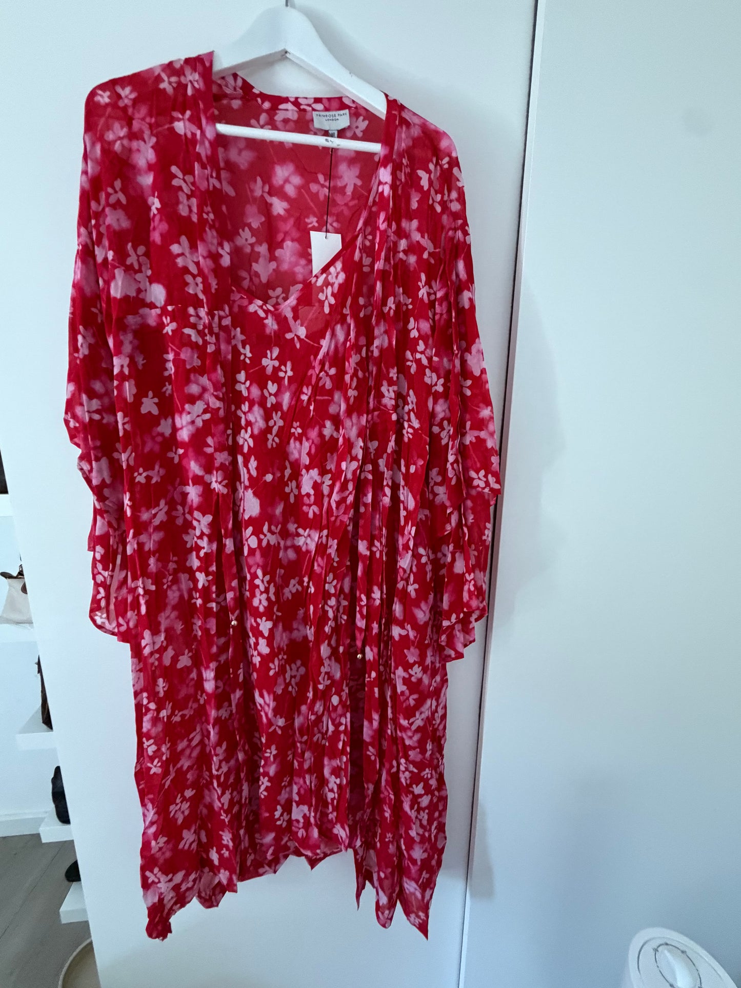 Pre-Loved Red Primrose Park Dress, M/L, BNWT