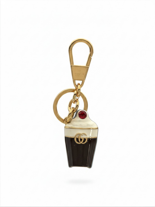 Preloved Gucci Keyring Gold