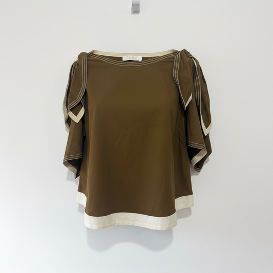 Preloved, Brown Chloé Top, Size M/L