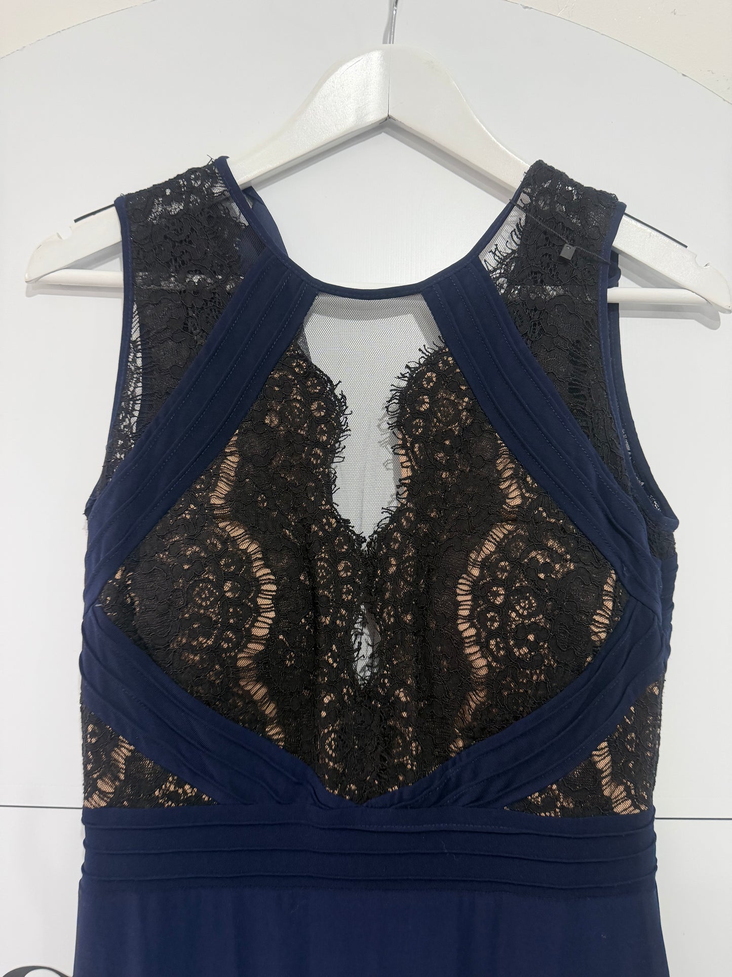 Navy Long Dress, Size 10