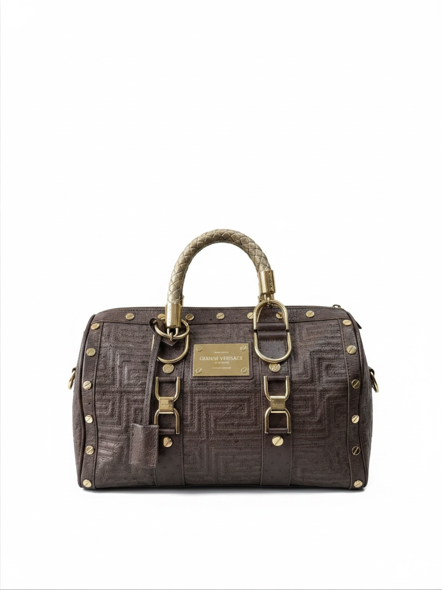 Preloved Gianni Versace Handbag Bronze