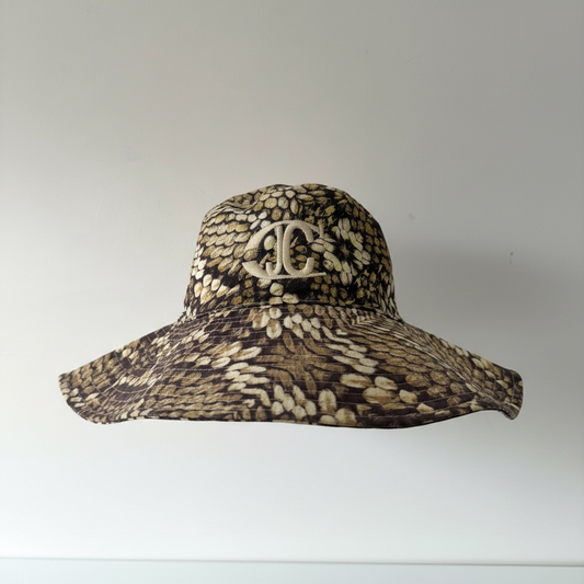 Preloved, Pattern JustCavalli Bucket Hat, Vintage