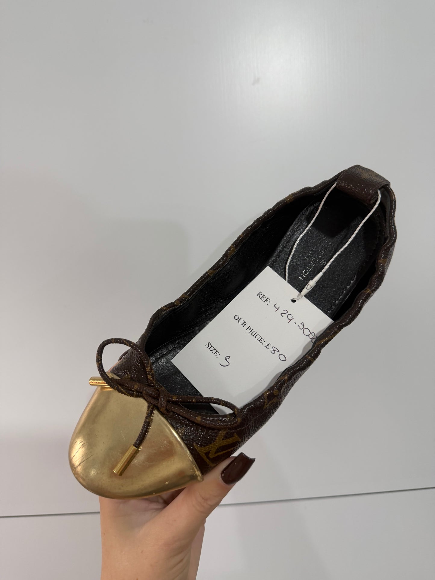 Monogram Louis Vuitton Pumps, Size 36 UK 3