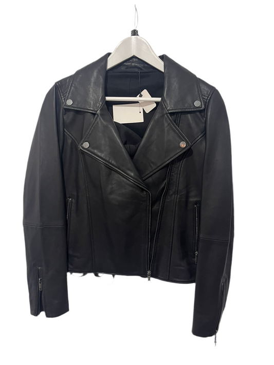 Handmade Black Leather Jacket