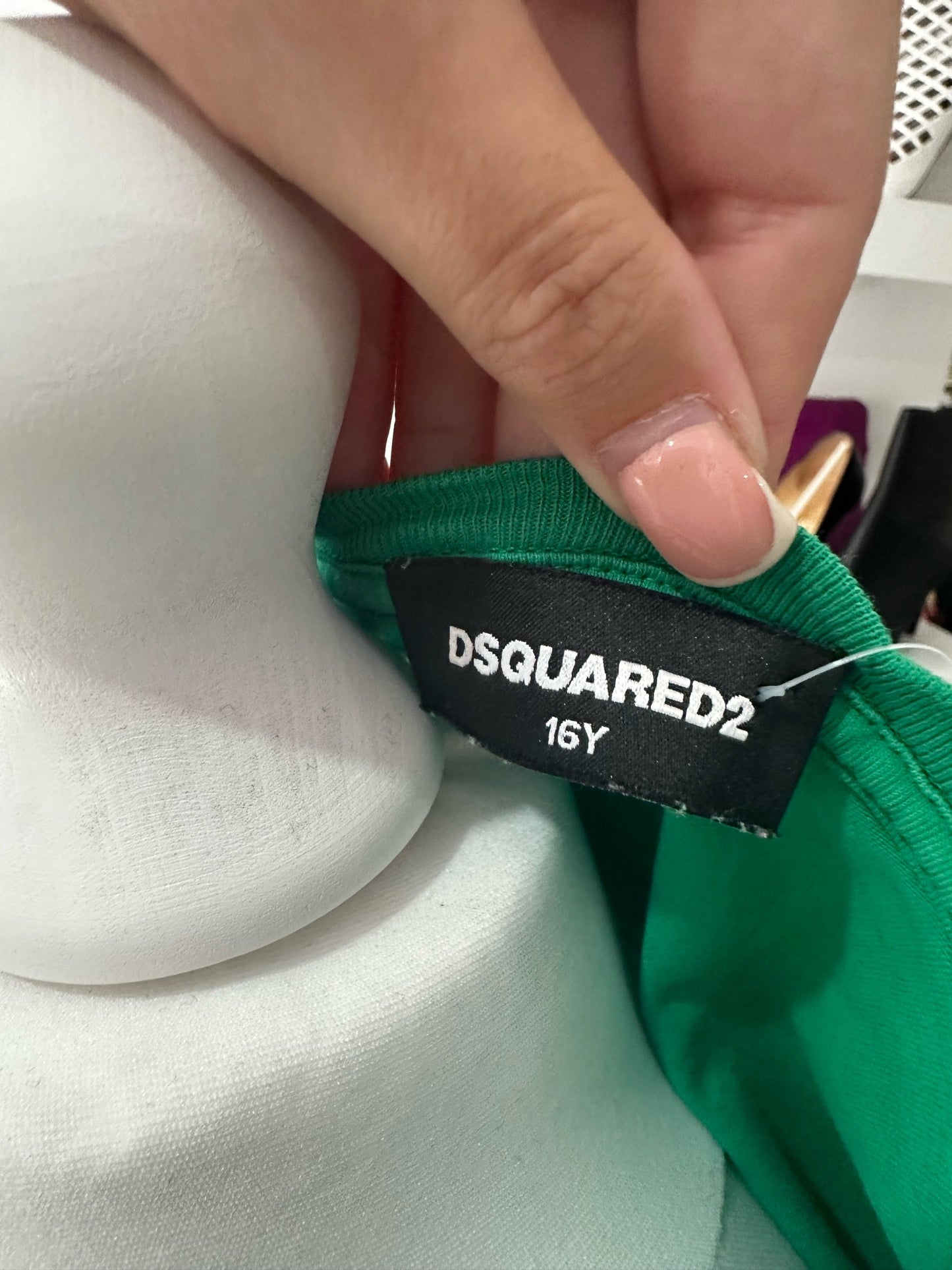 Dsquared2 Green T-Shirt - Age 16