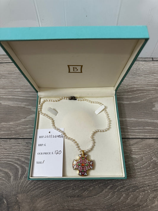Pearl with Pendant Bernardaud Necklace