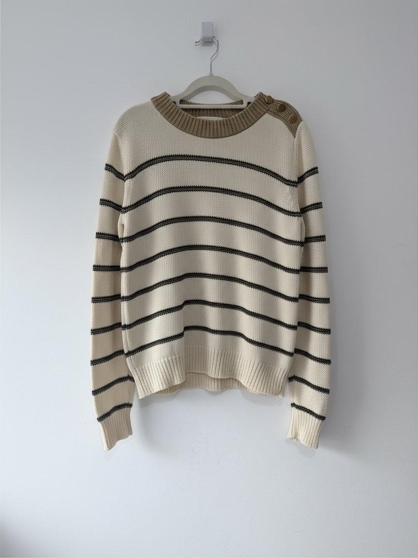 Preloved Vanessa Bruno Jumper Size M (S/M) Stripey