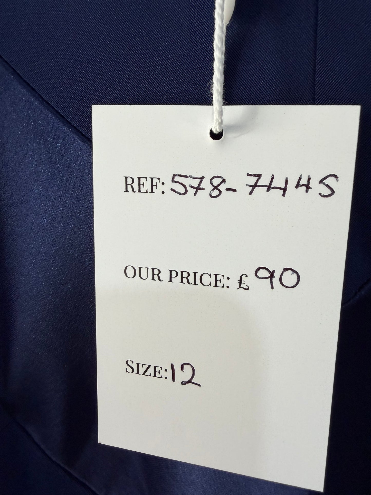 Pre-owned, Navy Pearce Fionda Dress, Size 12
