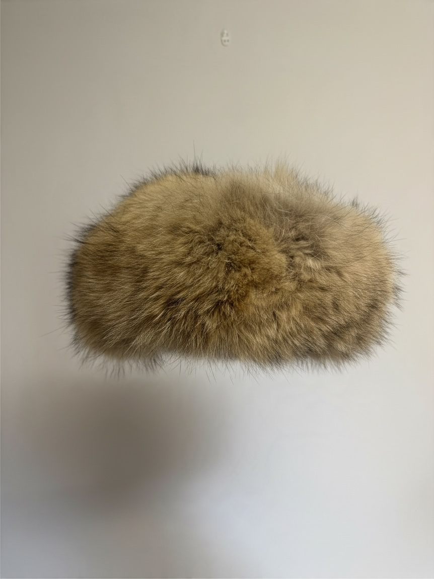 Preloved Fox Hat Brown