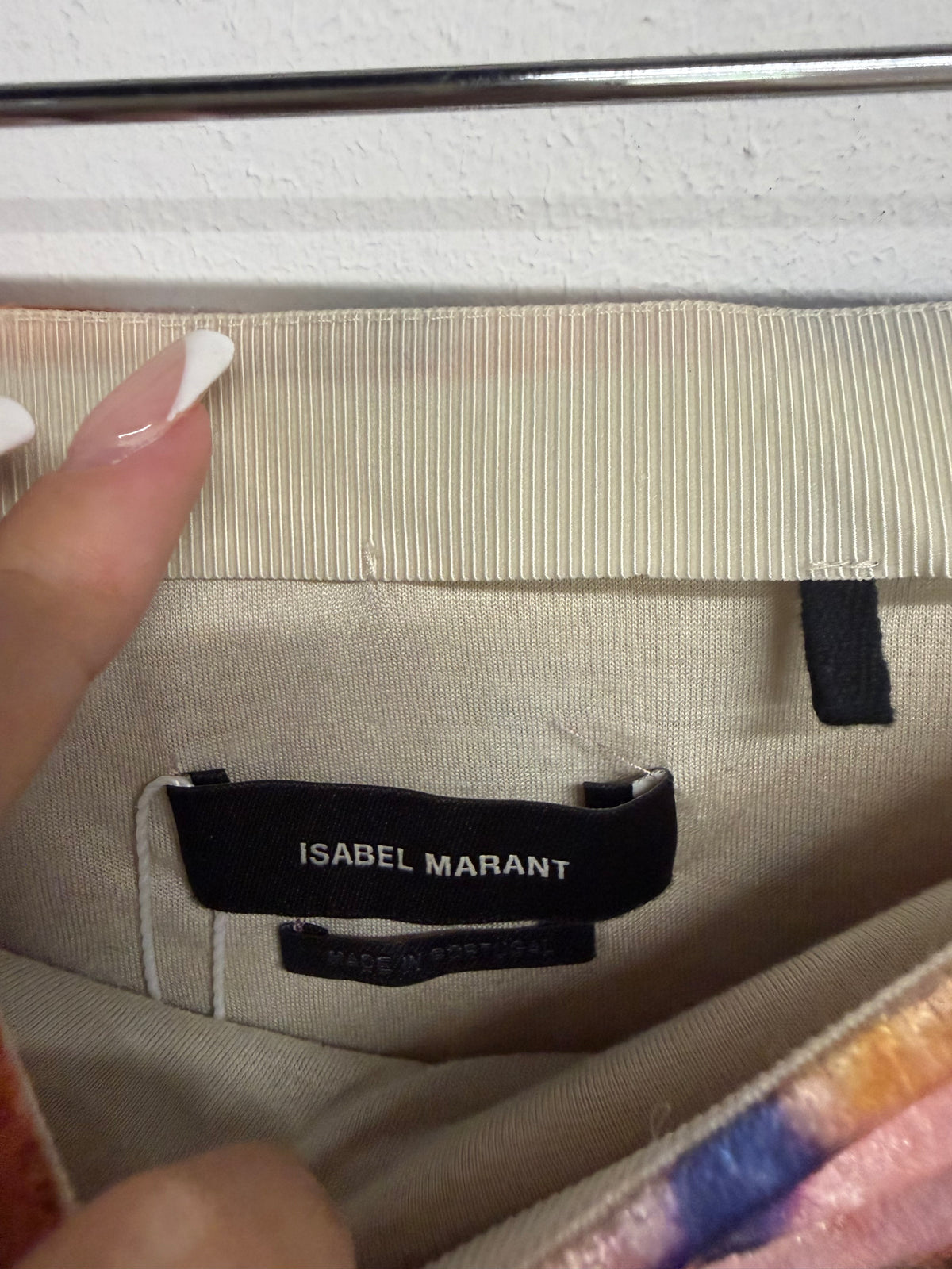 Preloved Isabel Marant Skirt Size 10 Multicoloured