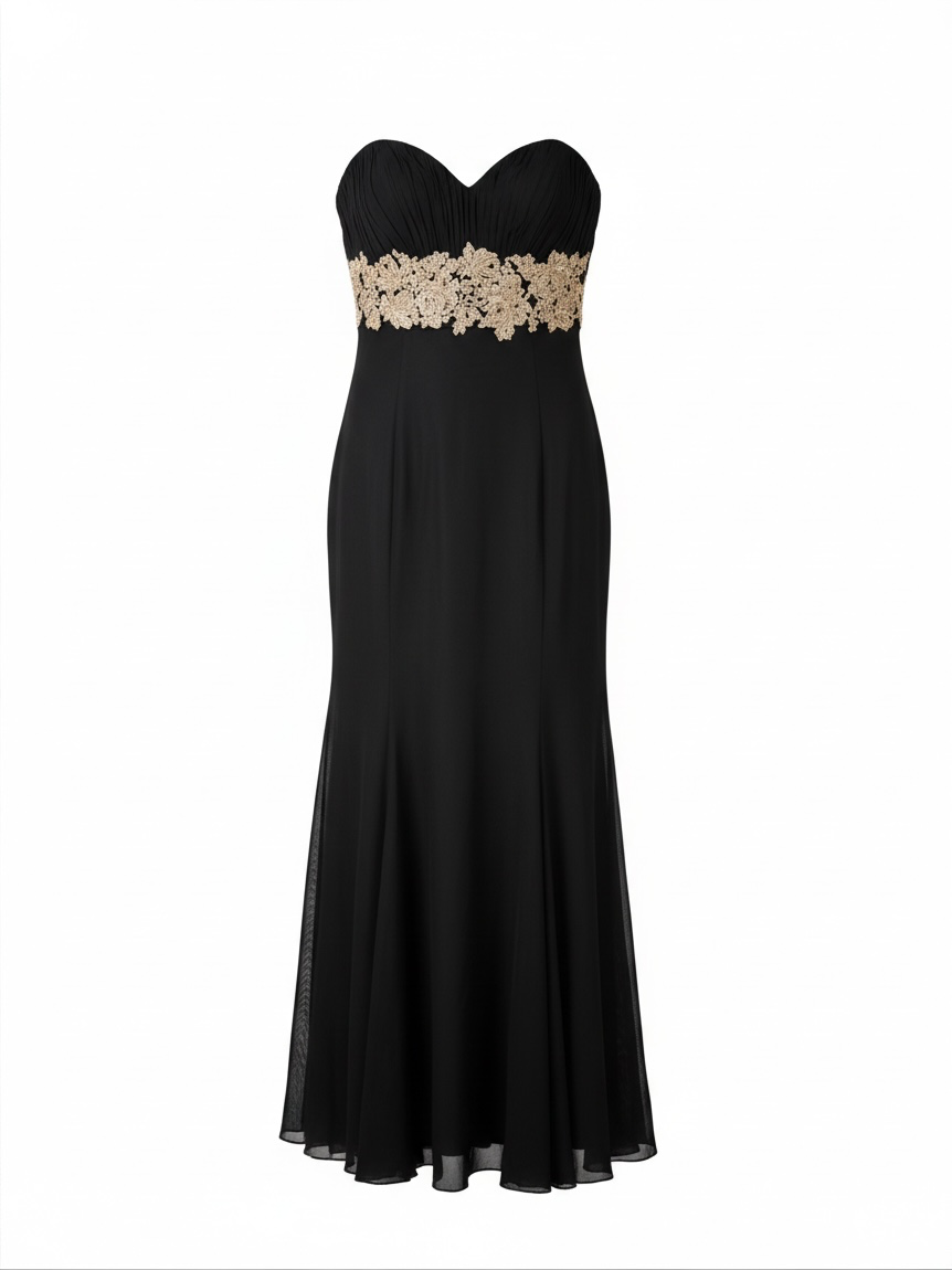 Preloved Tony Bowels Dress Size 12 Black