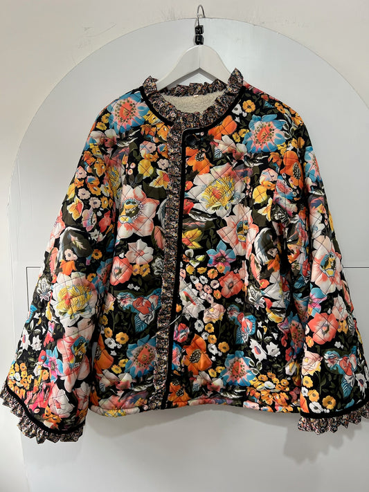 Quilted Jacket, Size Medium