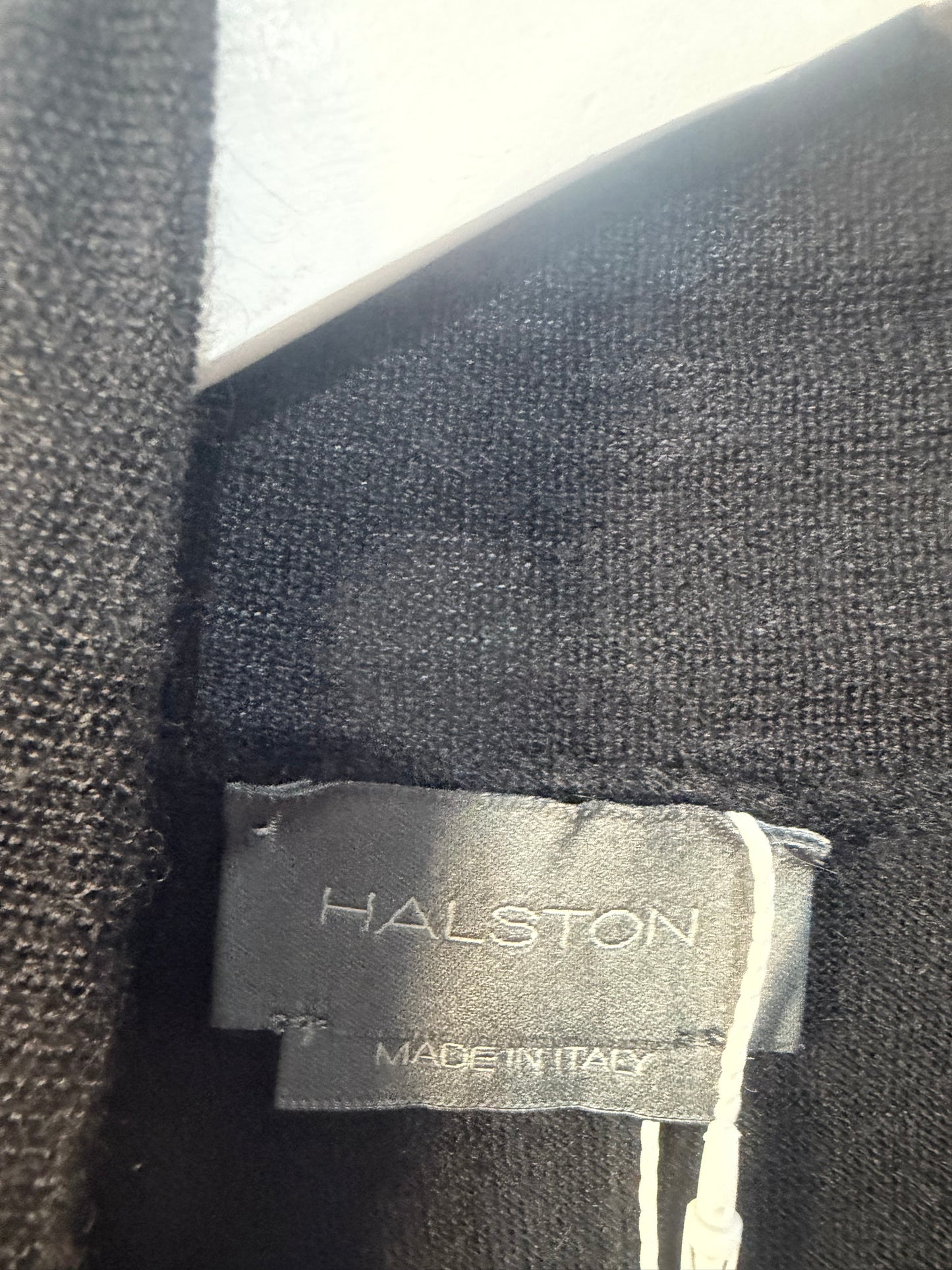 Black Halston Cashmere and Silk Dress, Size S