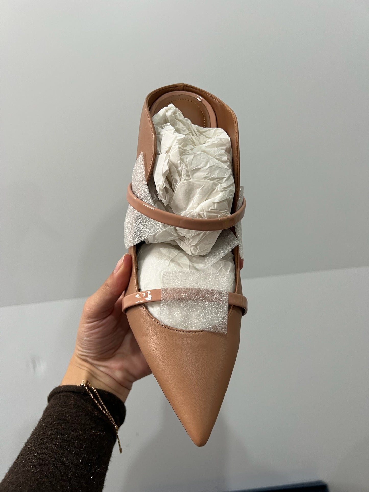 Nude Malone Souliers Heels, 38-5