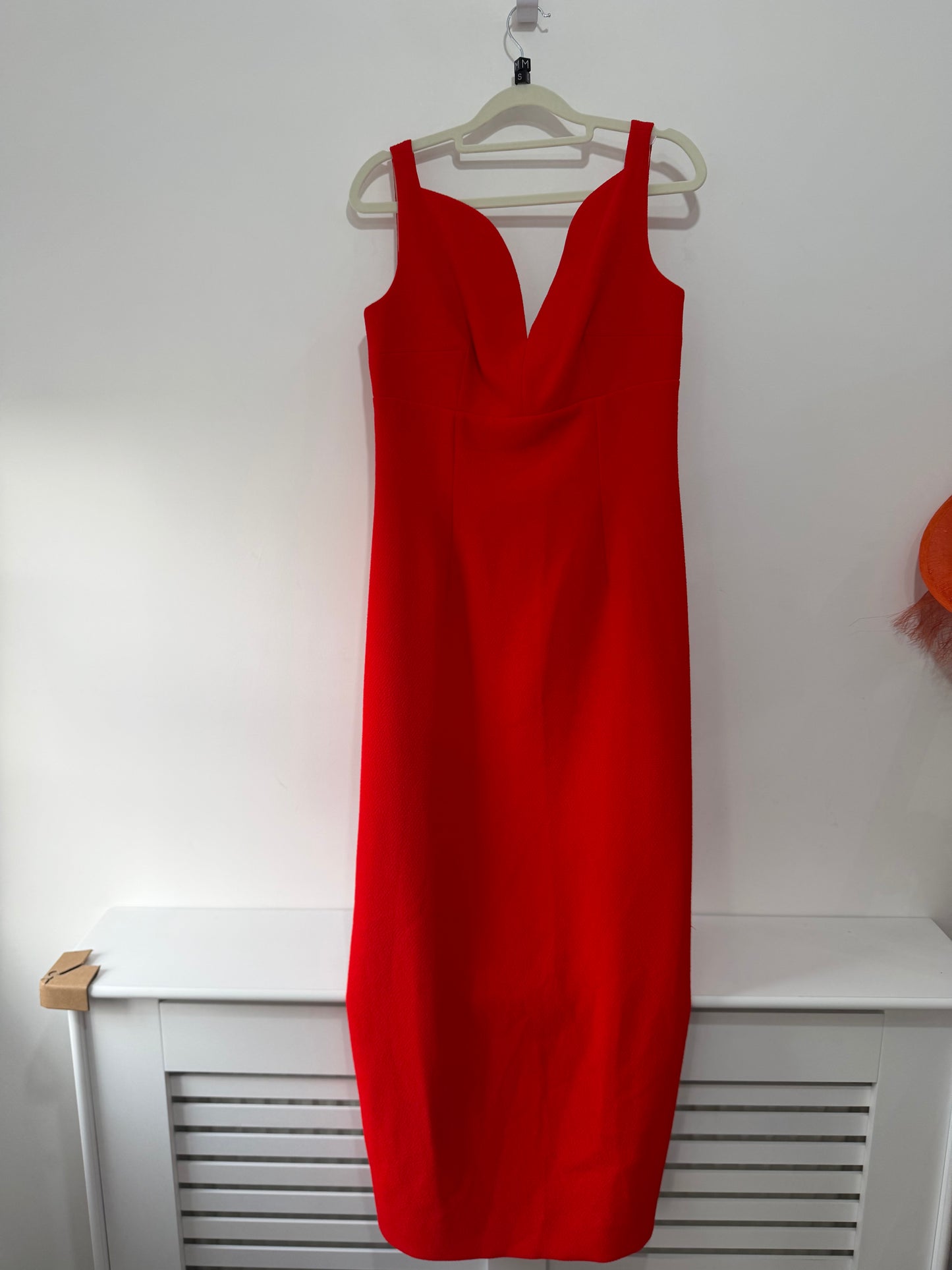 Pre-owned, Red Emilia Wickstead Races/Formal Dress, Size 10/12