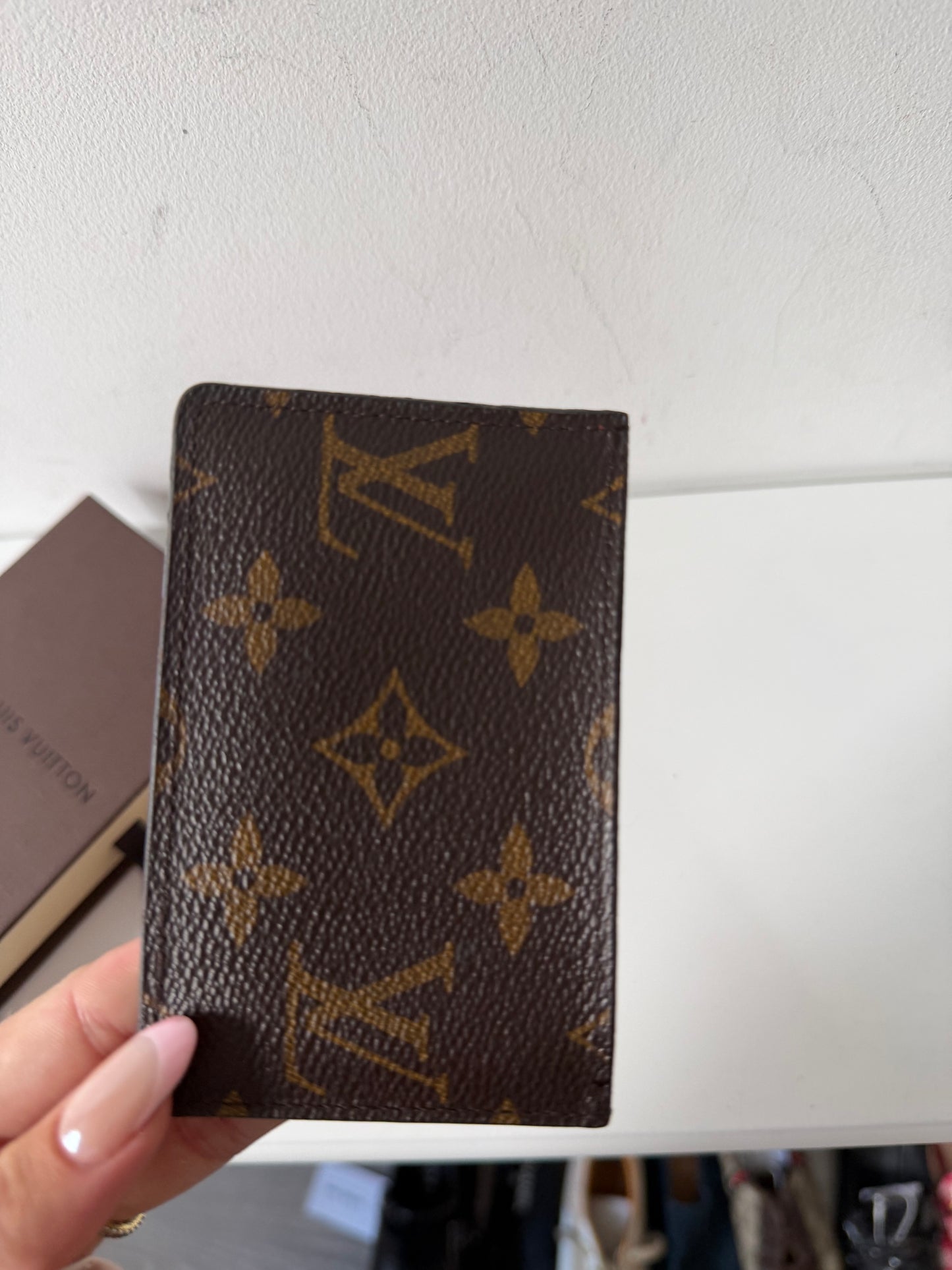 Preloved Louis Vuitton Card Holder Monogram