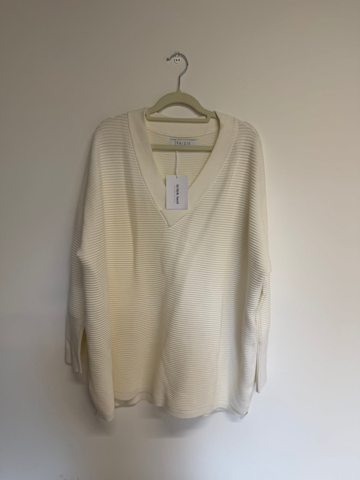 Preloved Paisie Jumper Small / Medium White