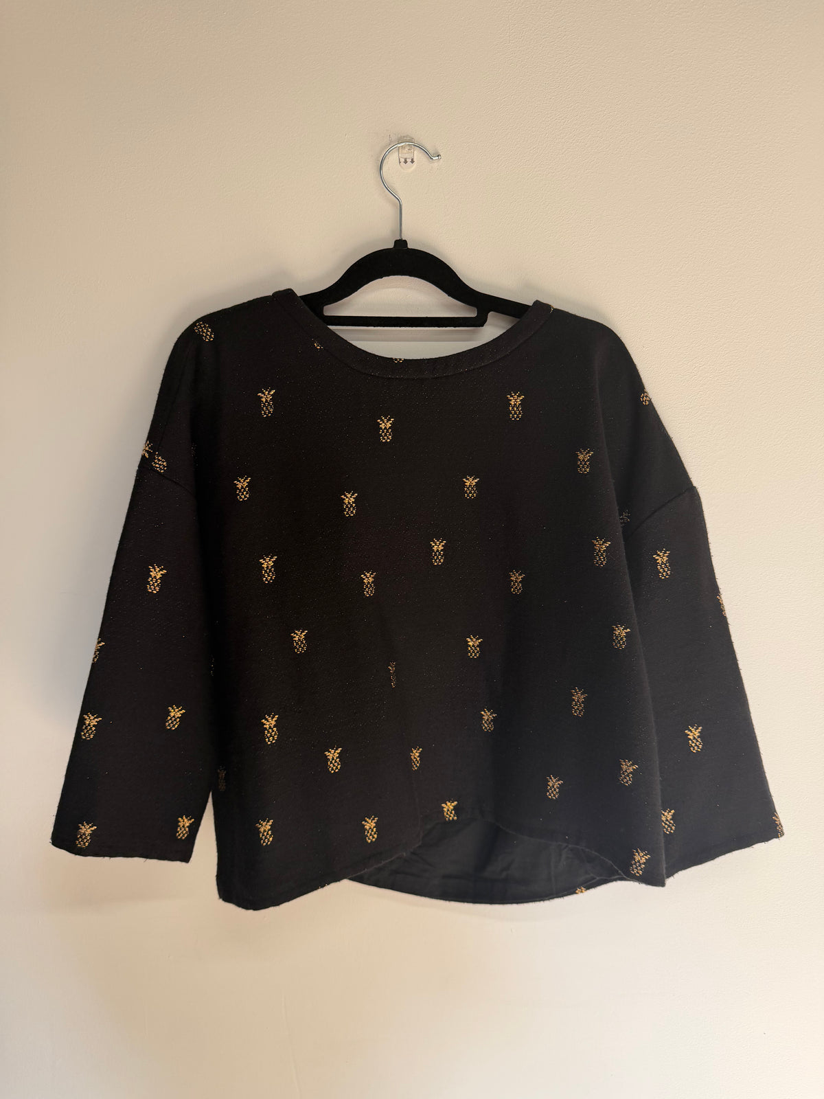 Preloved Des Petits Hauts Jumper Small Black