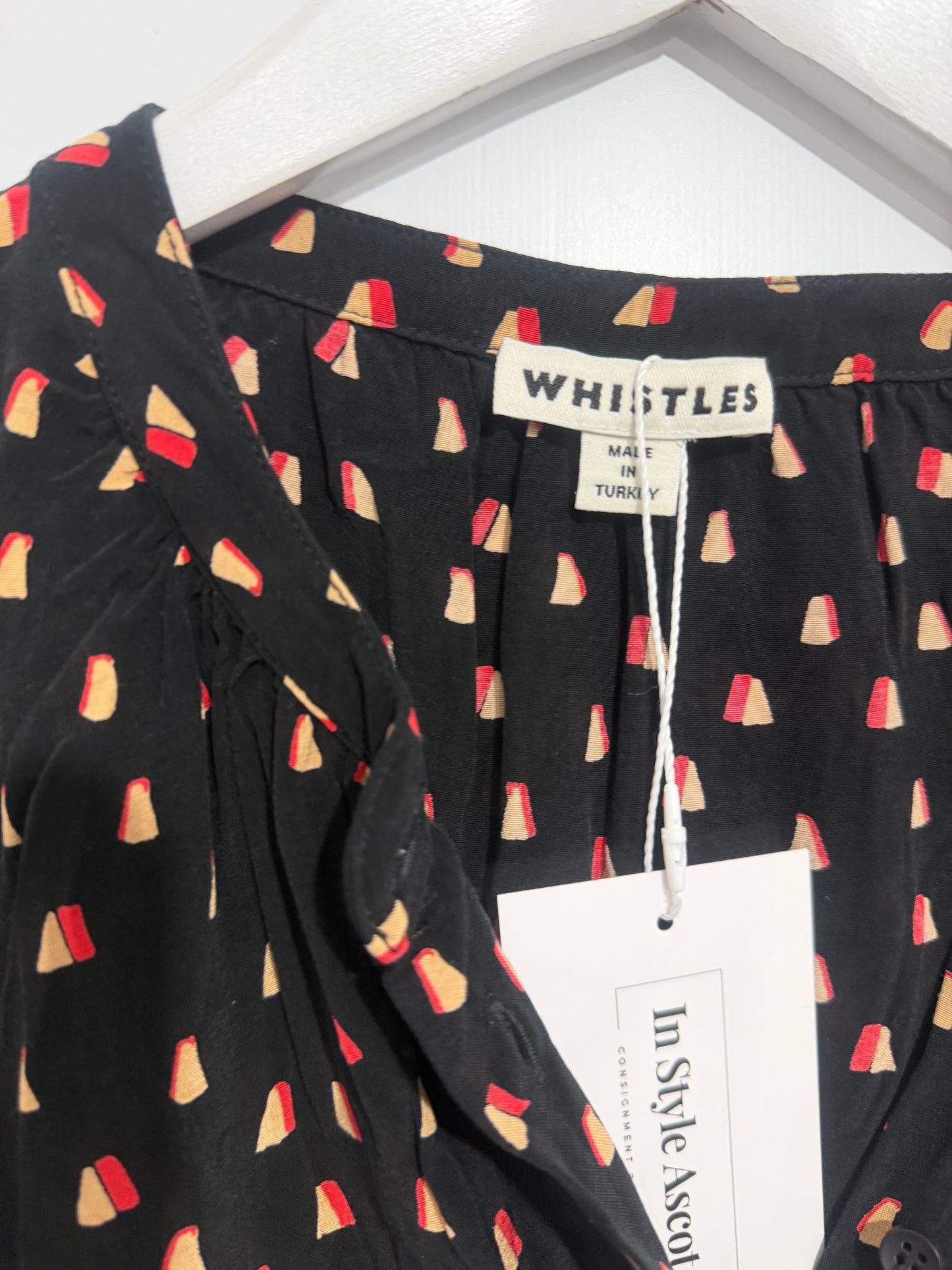 Black Whistles Dress, Size 10