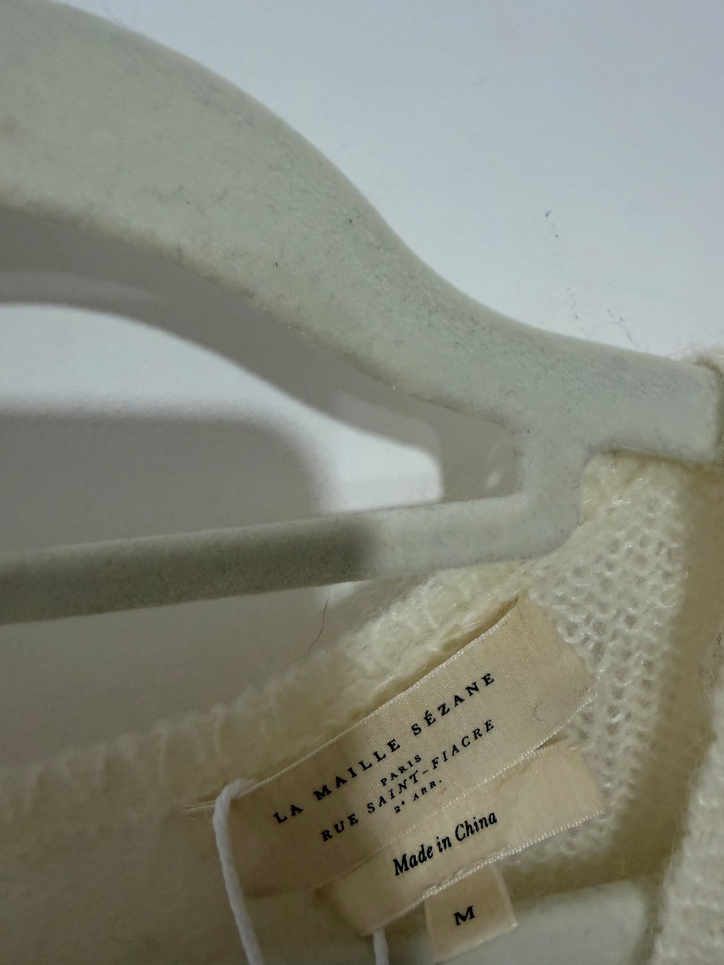 Preloved La Maille Suzanne Jumper Medium Cream