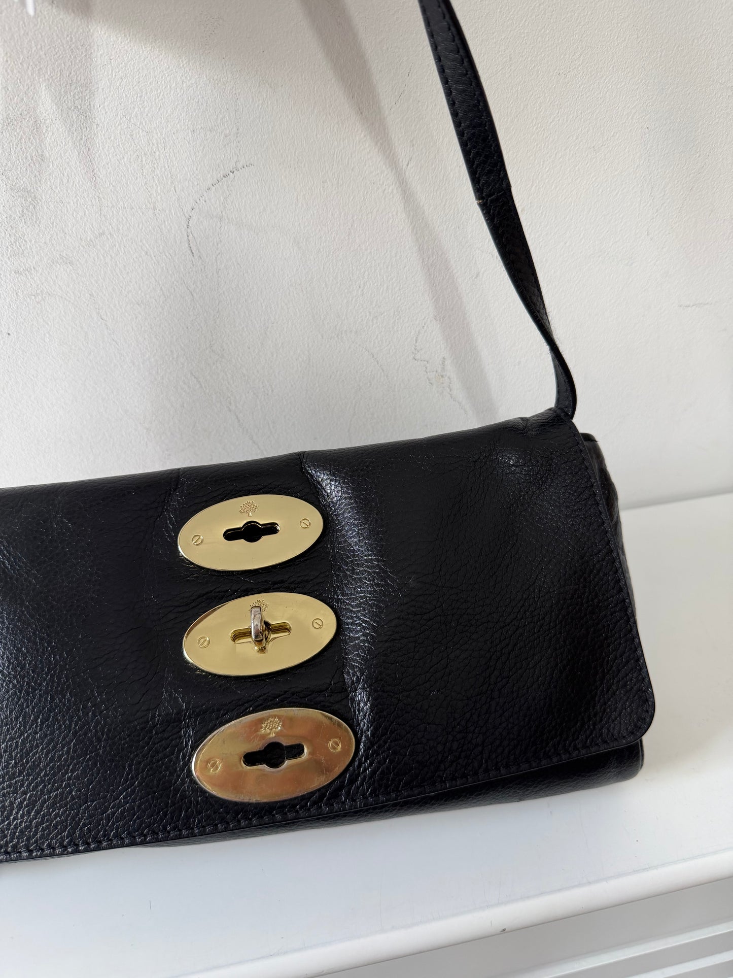 Preloved Mulberry Shoulder bag Black