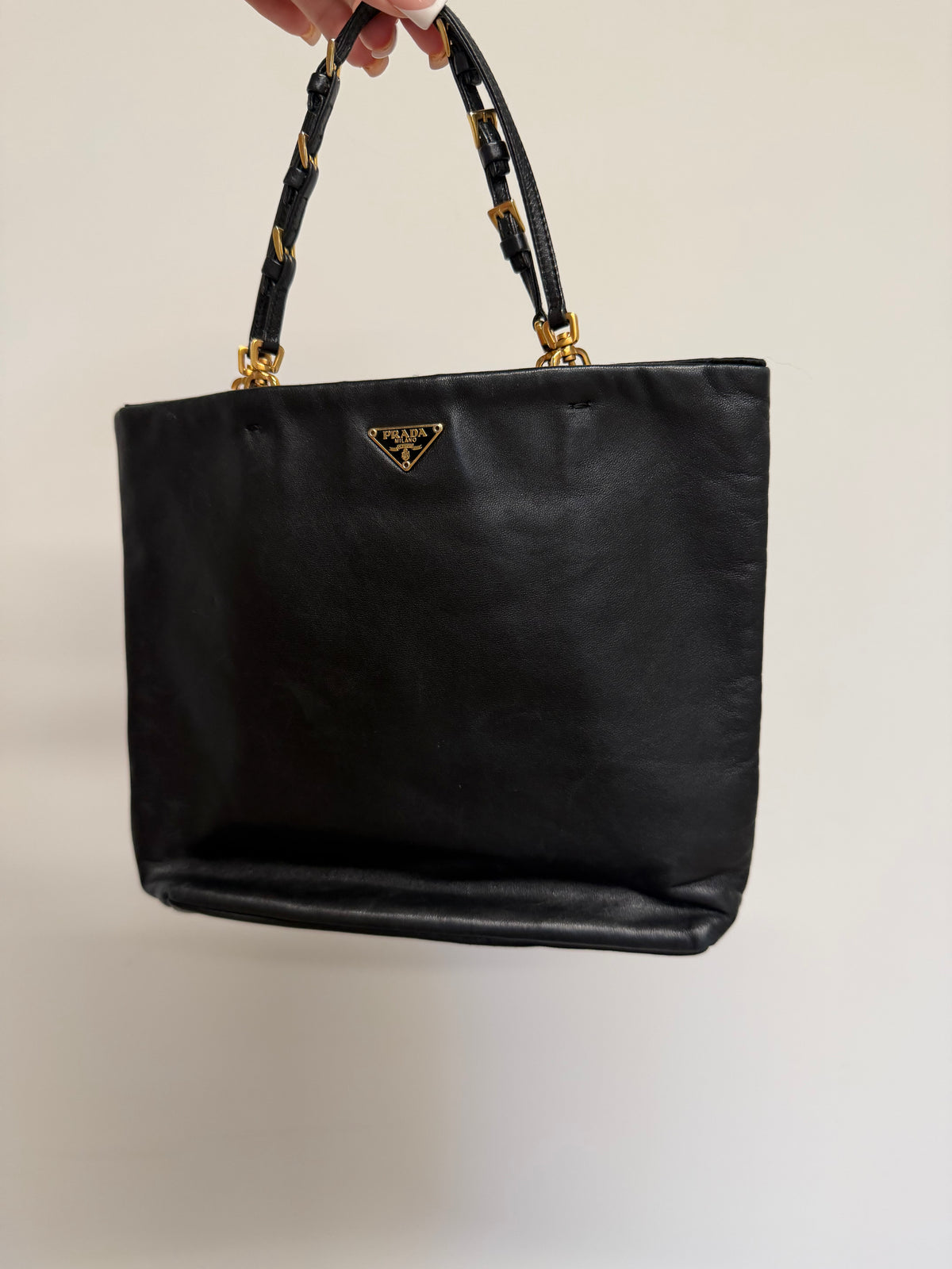 Preloved Prada Handbag Black