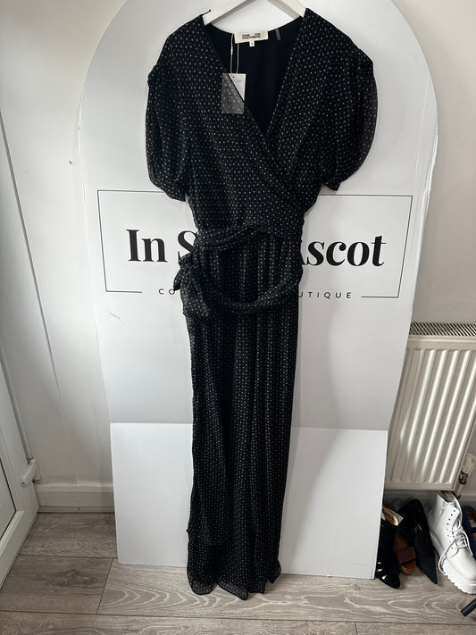 Black DVF Jumpsuit, XL