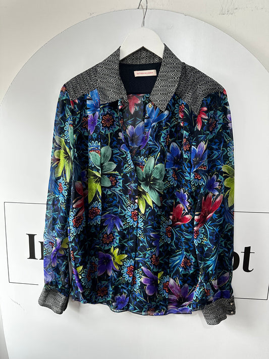 Multi Matthew Williamson Blouse, XL