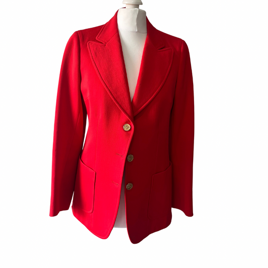 Burberry Red Blazer - M