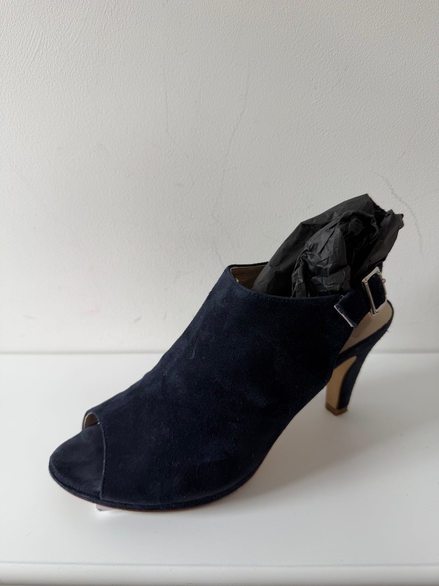 Preloved, Navy Sofia Costa Heels, Size 38 - UK 5