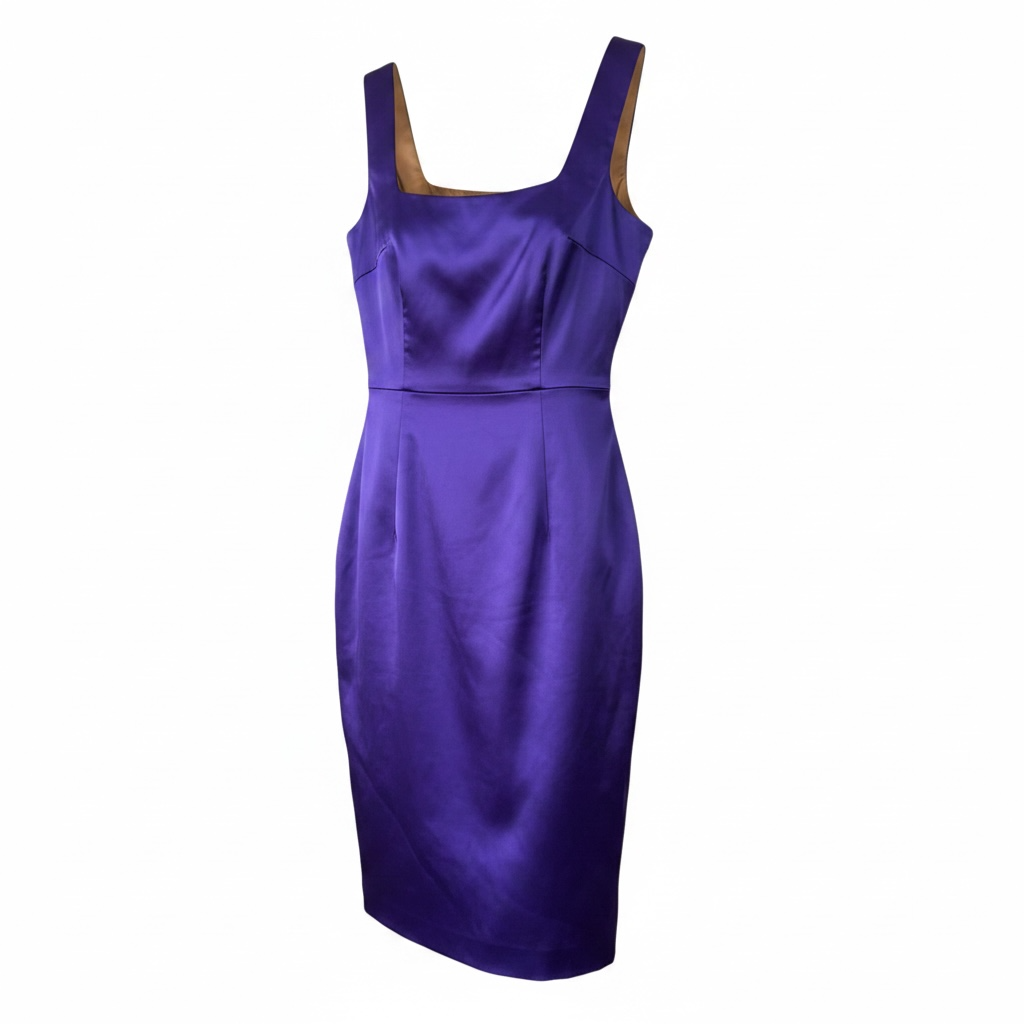 Preloved, Purple Dolce & Gabbana Dress, UK 10