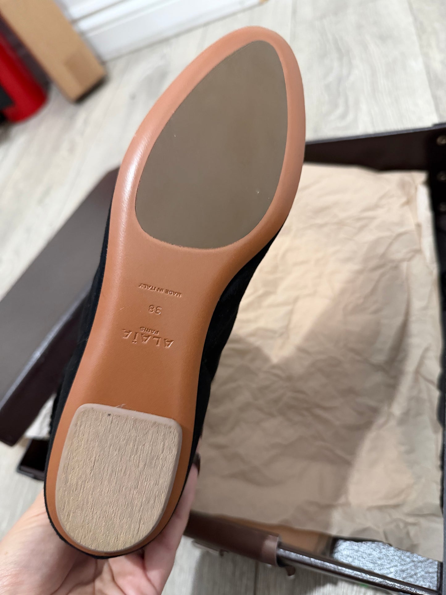 Black Alaia Pixie boot, 38 - 5