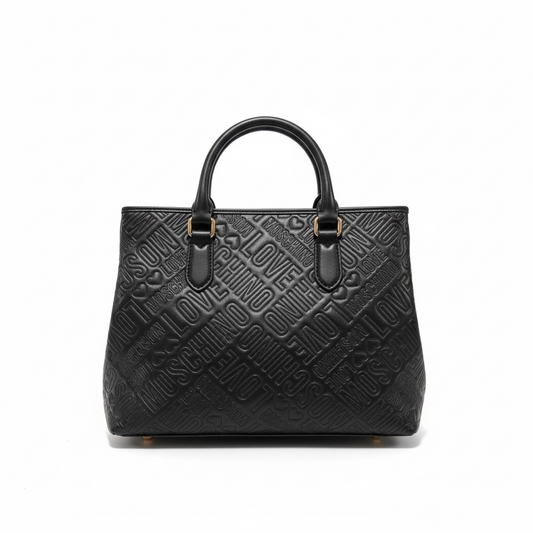 Pre-owned Black, Brand New Love Moschino Handbag