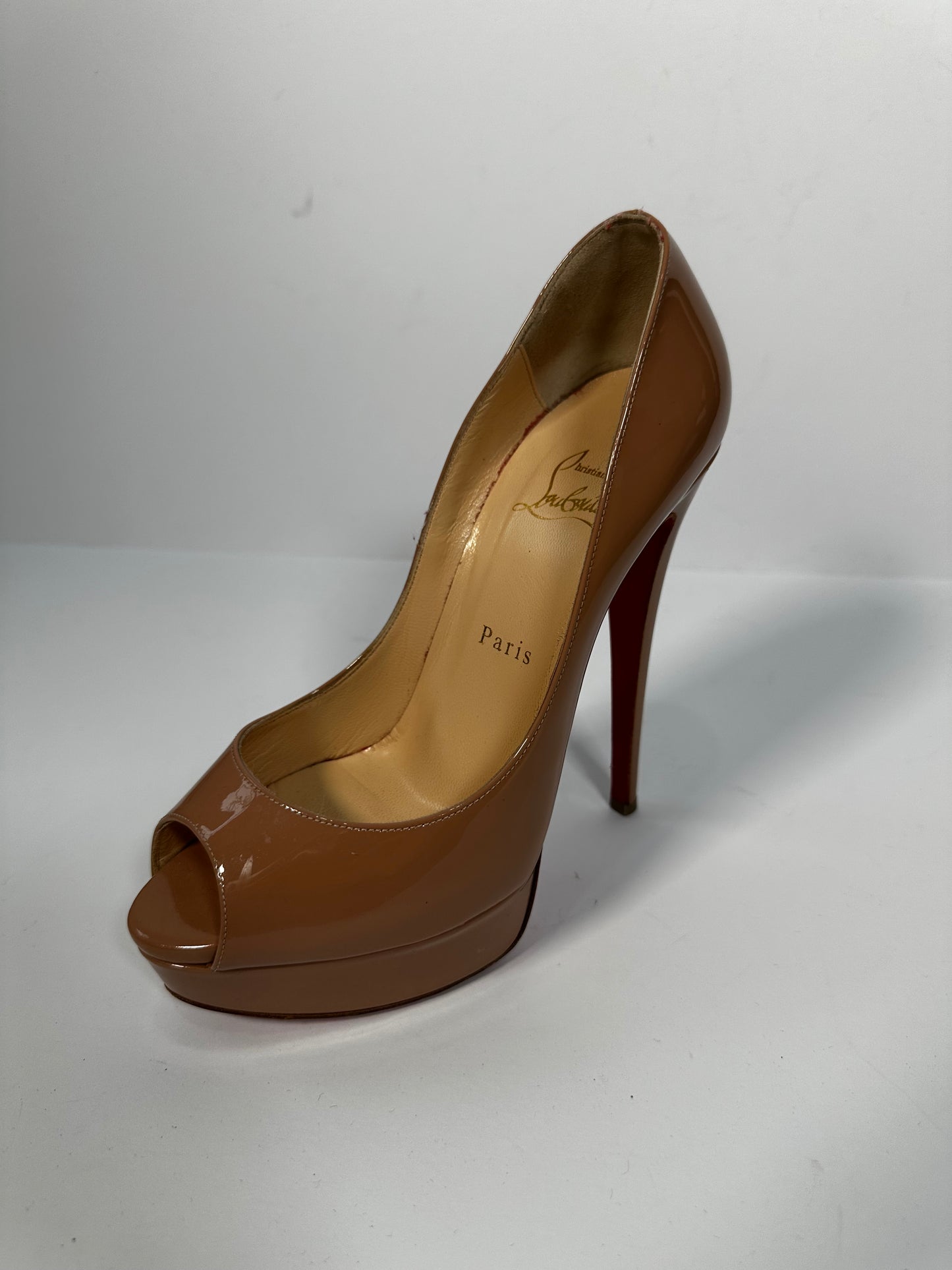 Nude Christian Louboutin Heels, 4.5