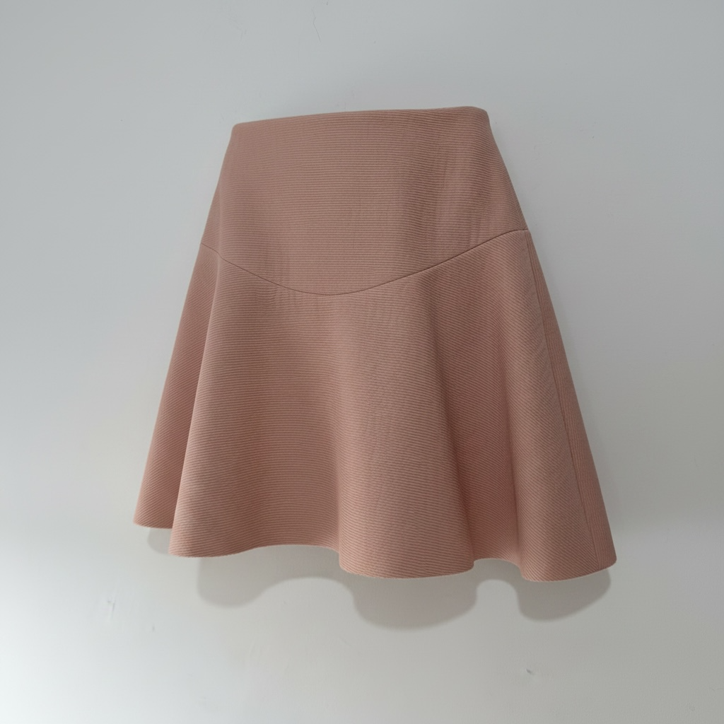 Preloved Pink Sandro Skirt, Small