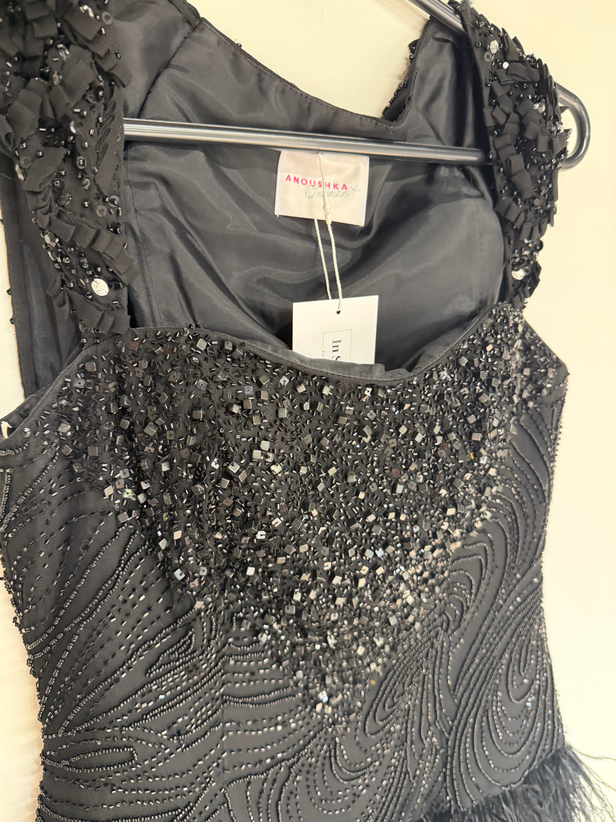 Preloved Anoushka Dress, Size Medium Black
