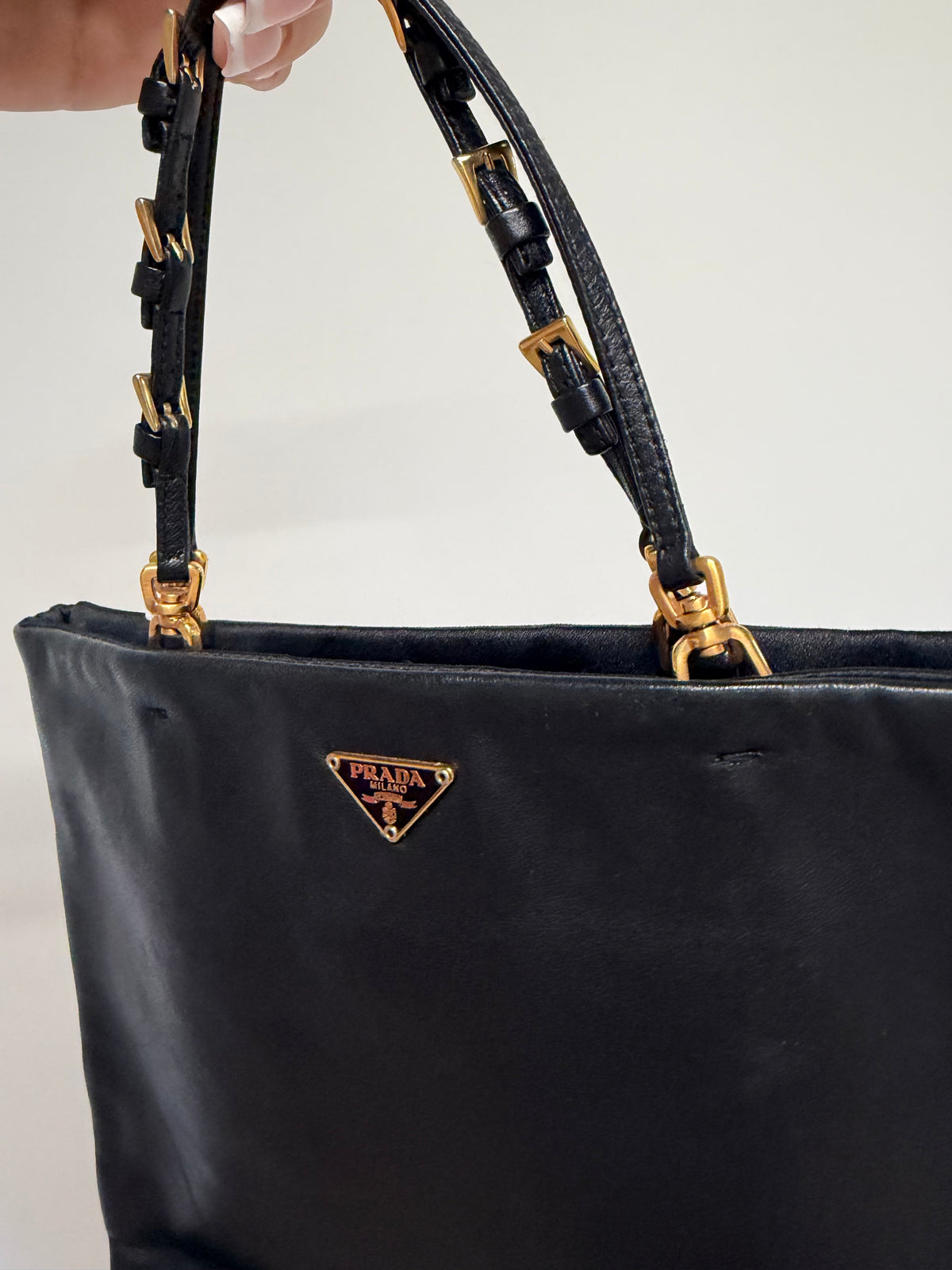 Preloved Prada Handbag Black